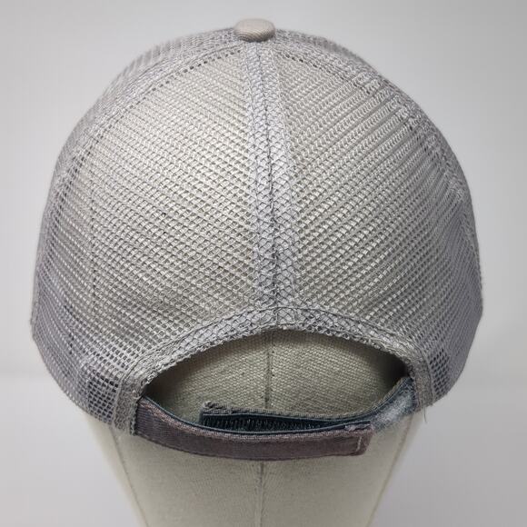 Idaho Sunset Strapback Trucker Hat Gray OS Adjustable Embroidered Mesh Back Ha - Picture 6 of 9